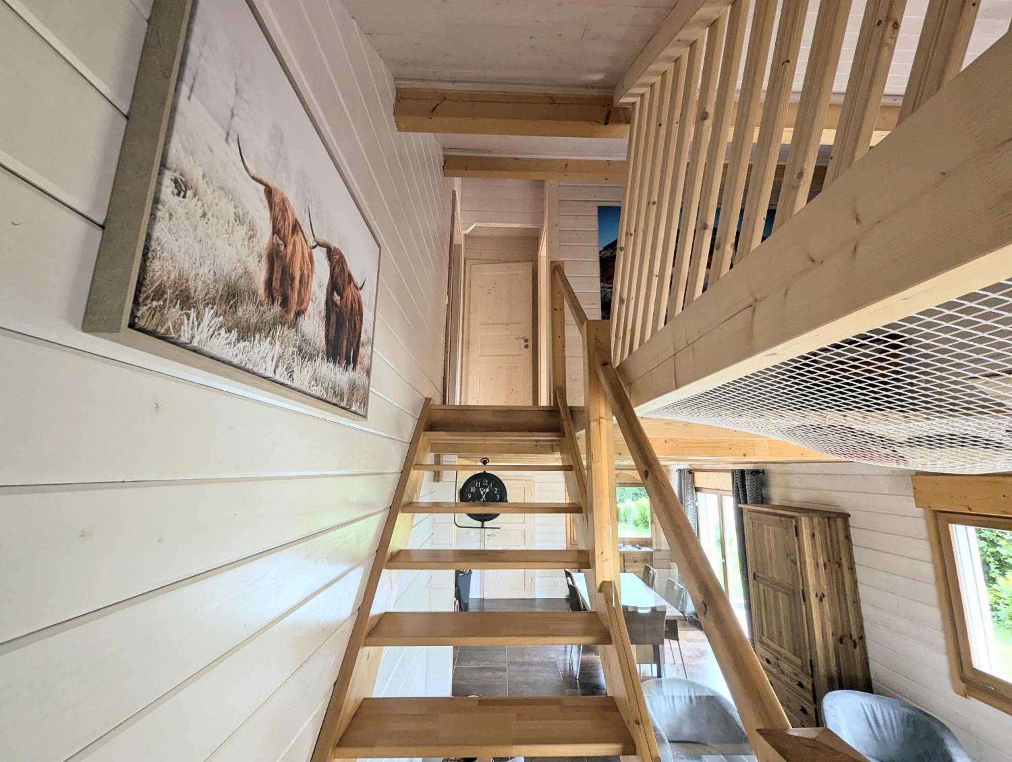 Chalet Sauna Jacuzzi 6 Personnes Ла-Бресс Екстер'єр фото