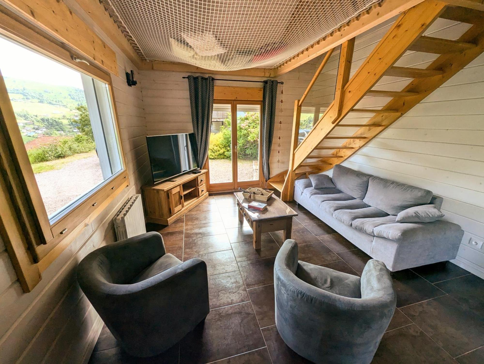 Chalet Sauna Jacuzzi 6 Personnes Ла-Бресс Екстер'єр фото
