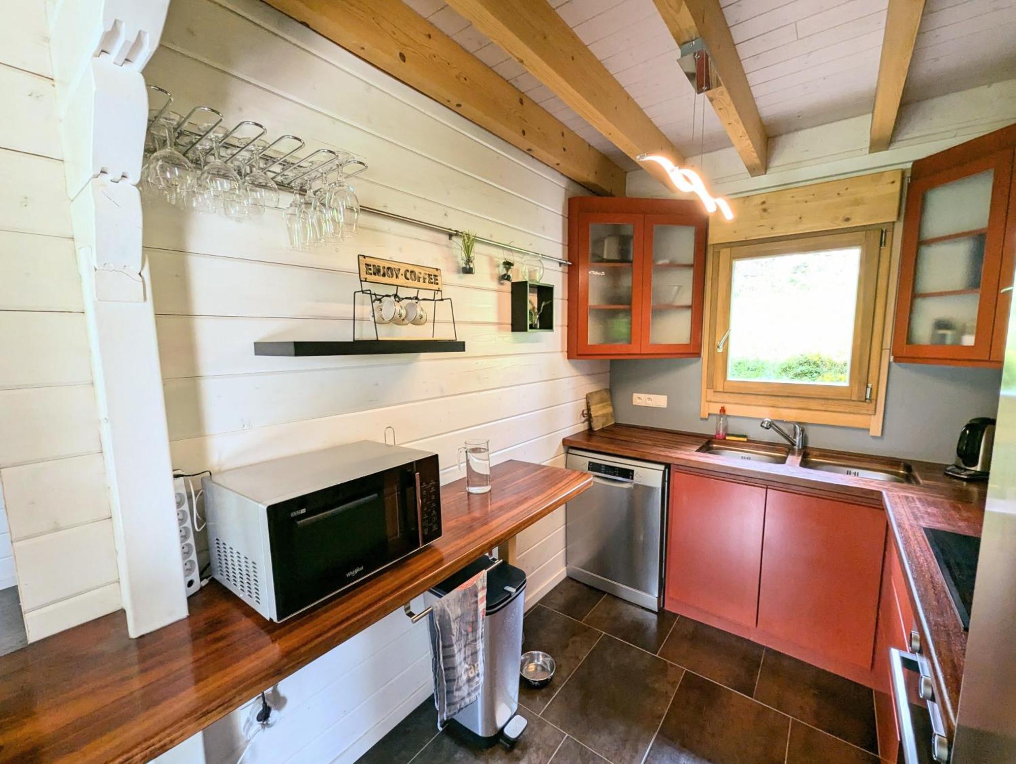 Chalet Sauna Jacuzzi 6 Personnes Ла-Бресс Екстер'єр фото