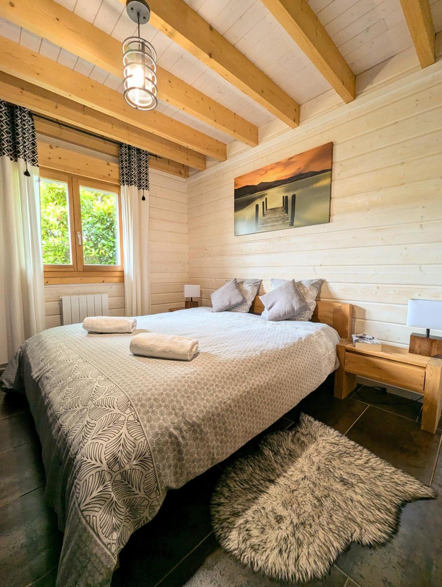 Chalet Sauna Jacuzzi 6 Personnes Ла-Бресс Екстер'єр фото